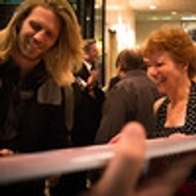 Jeff Vezain and Sara Pedri  Photo