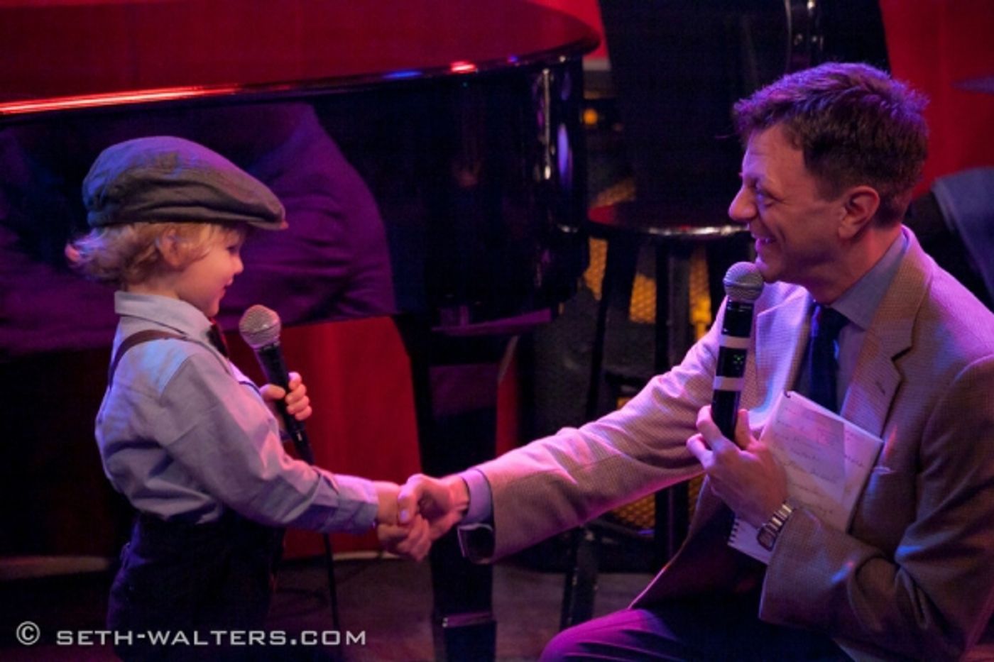 Photo Flash: Iain Armitage, Jenna Esposito & More at Jim Caruso's Cast Party at Birdland  Image