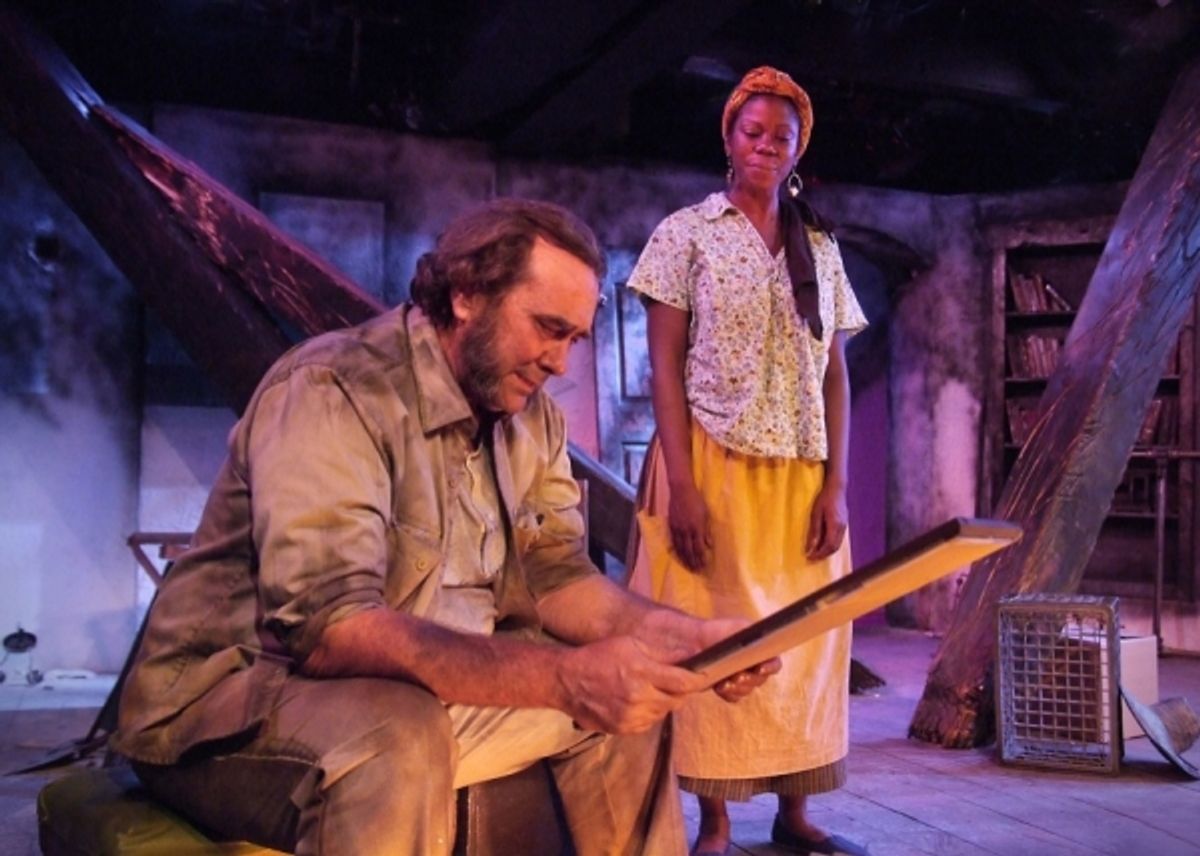 
Morlan Higgins and Julanne Chidi Hill at 