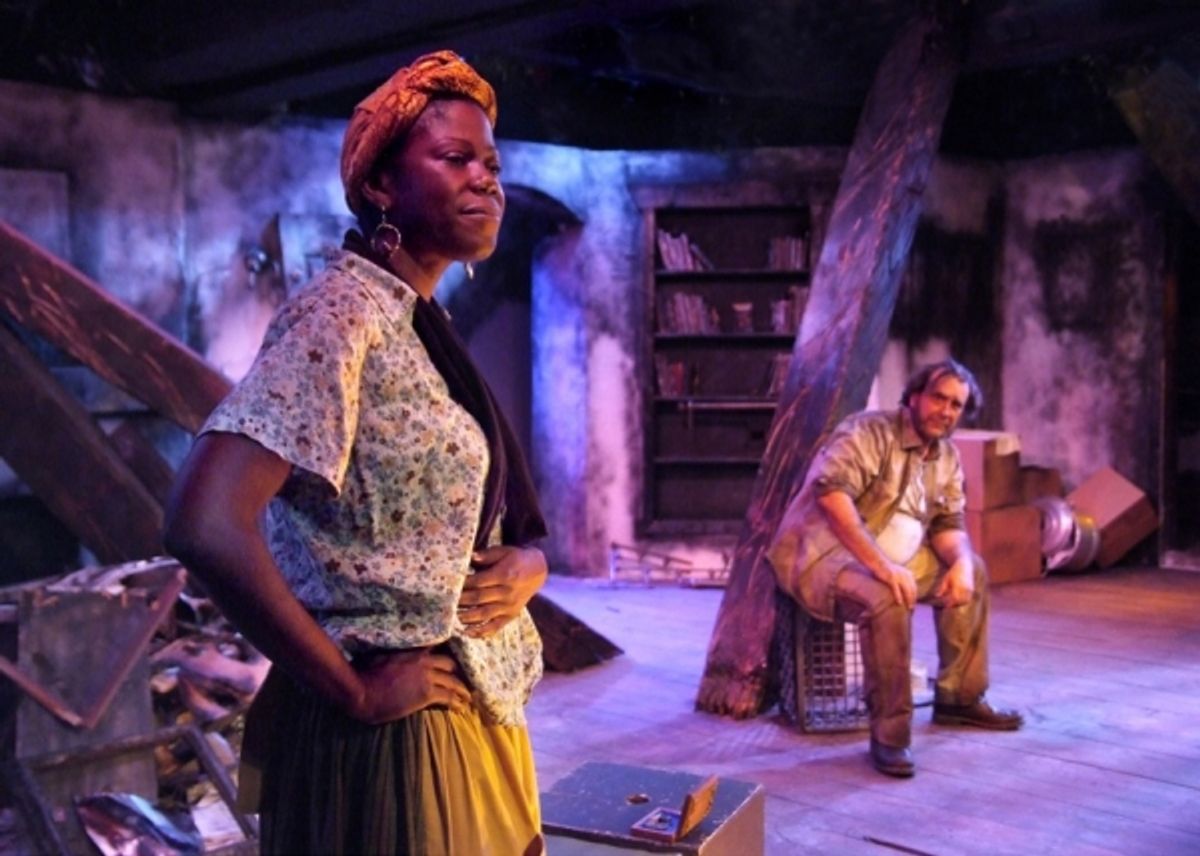 Julanne Chidi Hill and Morlan Higgins at 