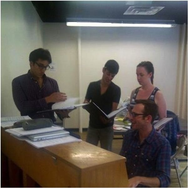  Jared Zirilli, DJ Bucciarelli, Cait Doyle and James Cunningham (Hot Mess Musical Dir Photo