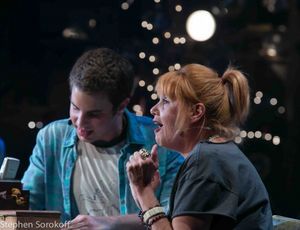 Ben Platt & Annie Golden @ BroadwayWorld Ben Platt & Annie Golden Photo