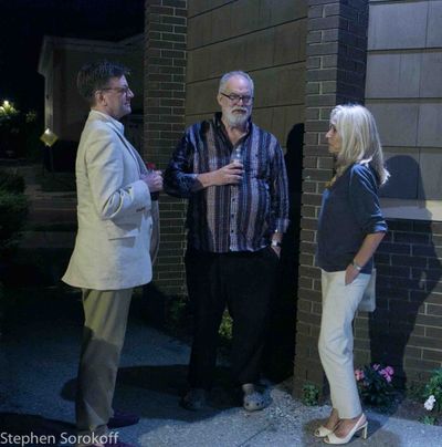 Jim Caruso, William Finn, Eda Sorokoff Photo