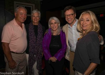 Bruno Quinson, Mary Ann Quinson (Barrington Board Presiden) Jamie deRoy, Jim Caruso,  Photo