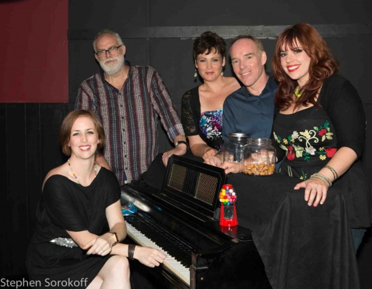 Carmel Dean, William Finn, Lisa Howard, Michael Winther, Alysha Umphress at 