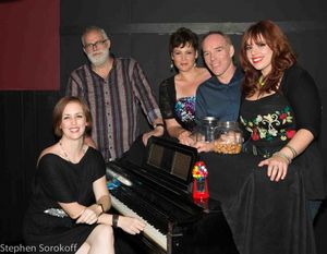 Carmel Dean, William Finn, Lisa Howard, Michael Winther, Alysha Umphress Photo