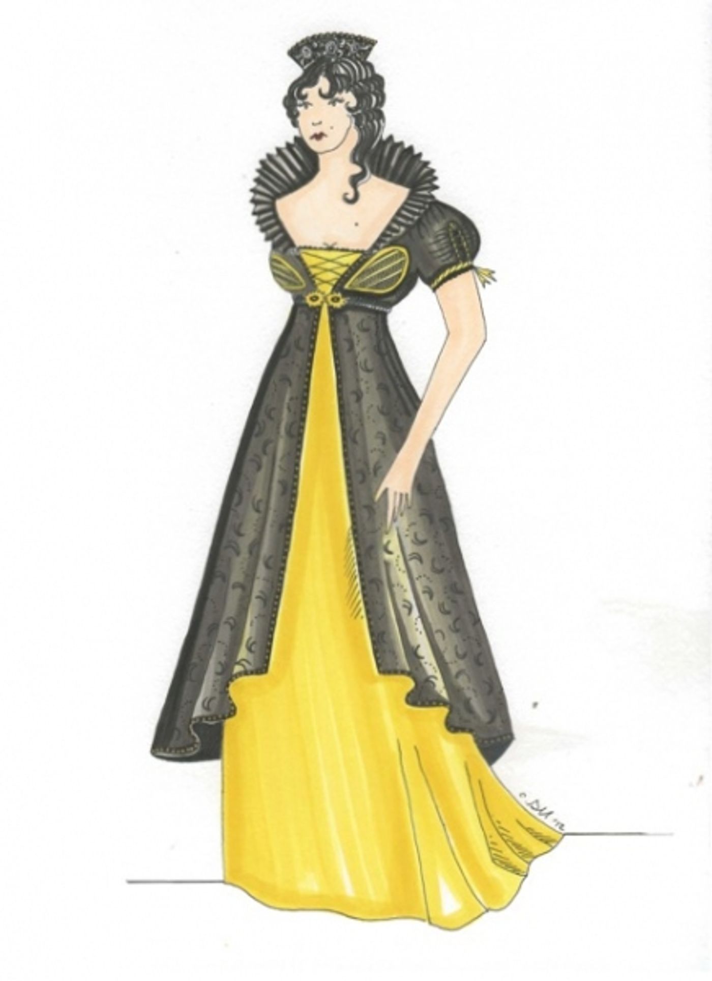 Photo Flash: Costume and Set Renderings from Swine Palace's A FREE MAN OF COLOR  Image