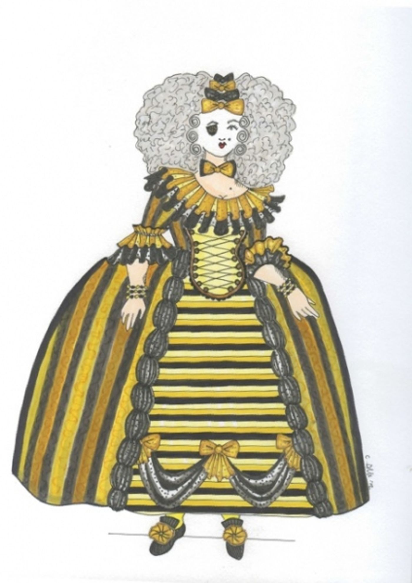 Photo Flash: Costume and Set Renderings from Swine Palace's A FREE MAN OF COLOR  Image