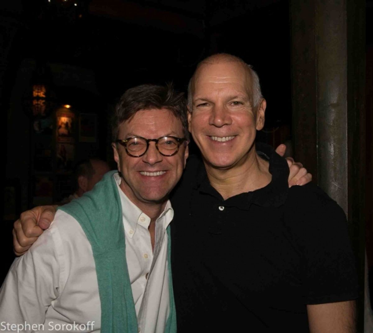 Jim Caruso & David Zeppel at 