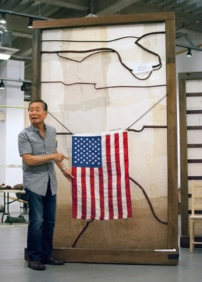 George Takei in rehearsal for Allegiance - A New American Musical at The Old Globe in Photo