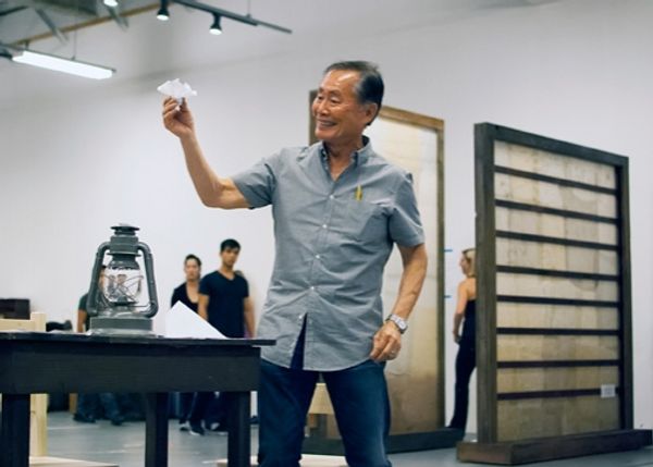 George Takei in rehearsal for Allegiance - A New American Musical at The Old Globe in Photo