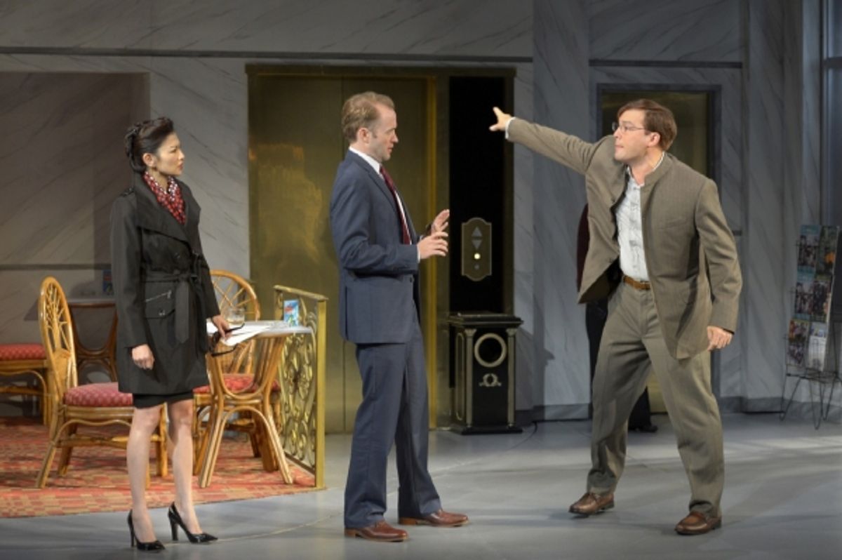 Michelle Krusiec, Alex Moggridge and Brian Nishii  at 