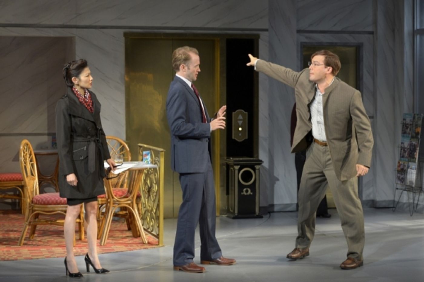 Photo Flash: First Look at Michelle Krusiec, Alex Moggridge & More in Berkeley Rep's CHINGLISH  Image