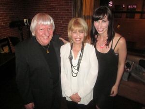 left to right: Ben Lazarone, Ilene Graff, Nikka Graff-Lazarone Photo