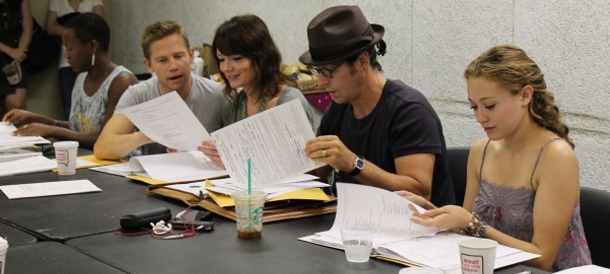 Anastacia McClesky, Jack Noseworthy, Katrina Lenk, Rob Morrow and Jill Schackner  at 