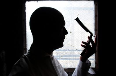 Arthur Aulisi as Toddesco is reunited with his beloved razors, leaving many to questi Photo