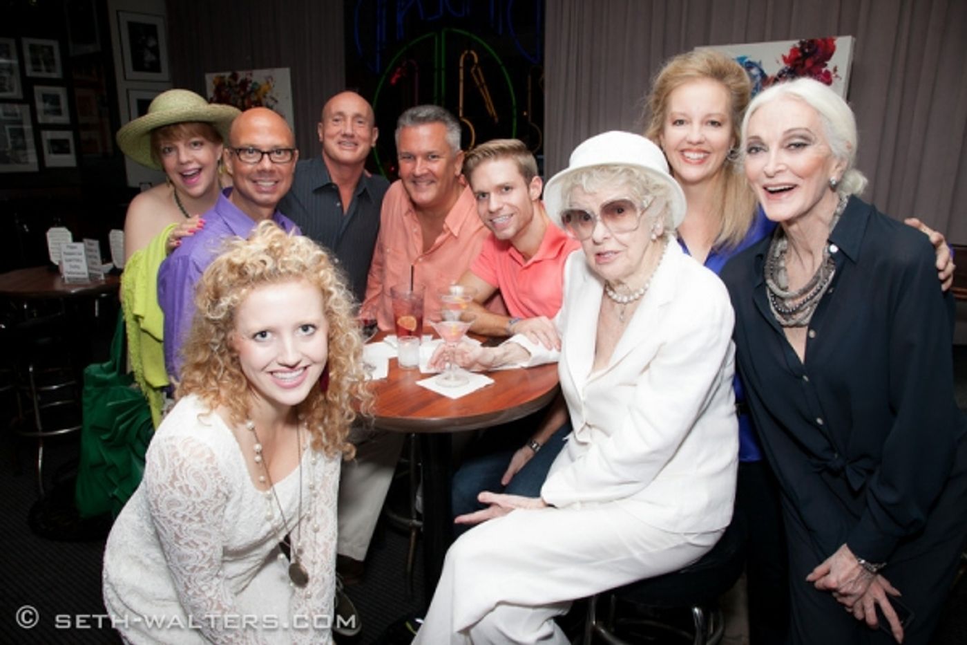 Photo Flash: Elaine Stritch and More at Jeff Harnar's DOES THIS MAKE ME LOOK FAT? at Birdland  Image