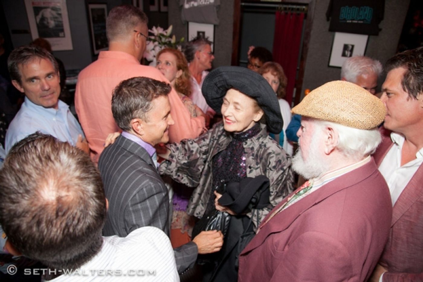 Photo Flash: Elaine Stritch and More at Jeff Harnar's DOES THIS MAKE ME LOOK FAT? at Birdland  Image