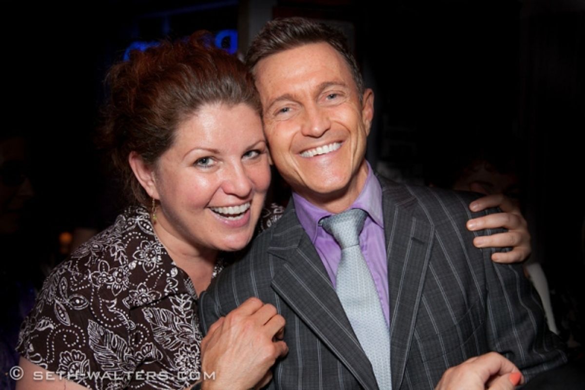 Klea Blackhurst and Jeff Harnar at 