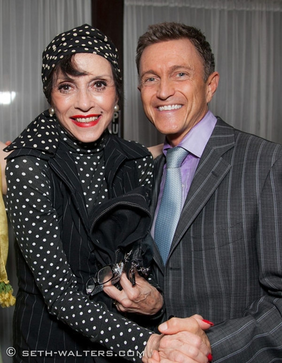 Lilliane Montevecchi and Jeff Harnar at 