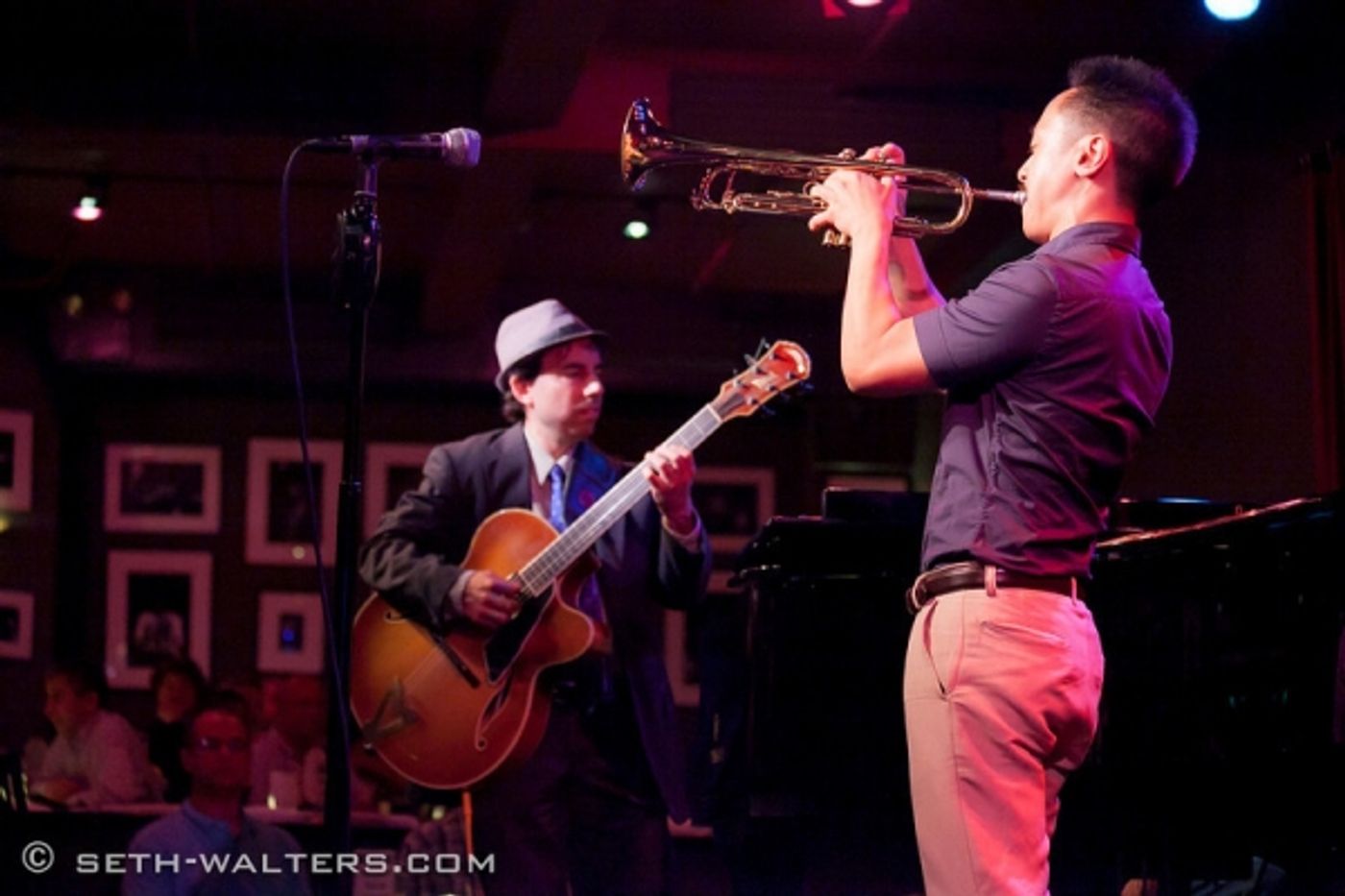 Photo Flash: Clint Holmes, Richard Rubin & More at Jim Caruso's Cast Party at Birdland, 8/27  Image