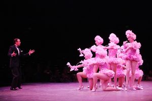  Noah Racey as Bobby Child with the ensemble Photo