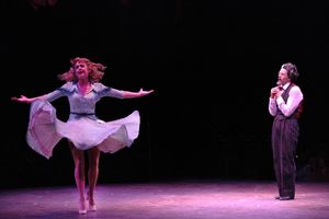Noah Racey and Anne Horak as Bobby Child and Polly Baker @ BroadwayWorld Noah Racey and Anne Horak as Bobby Child and Polly Baker Photo