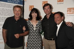 Alec Baldwin,  Ileana Douglas, and Jerry O'Connell, and Eugene Pack attend "Celebrity Photo