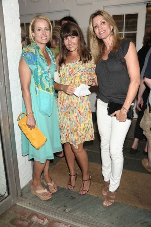  Liz Forget, Jenny Margolis, and Stacey Attias attend 