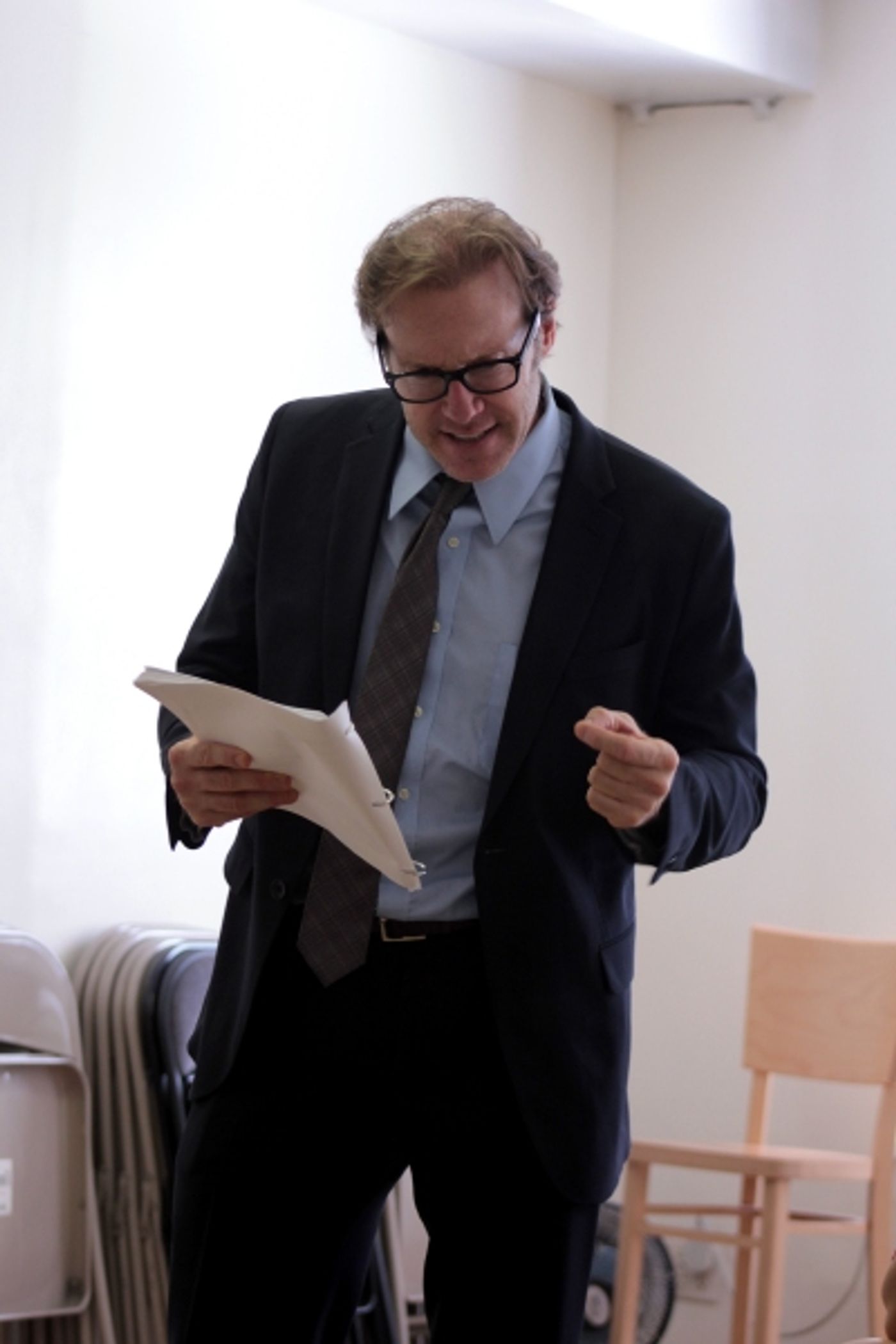 Photo Coverage: In Rehearsal with Michelle Clunie for US!  Image