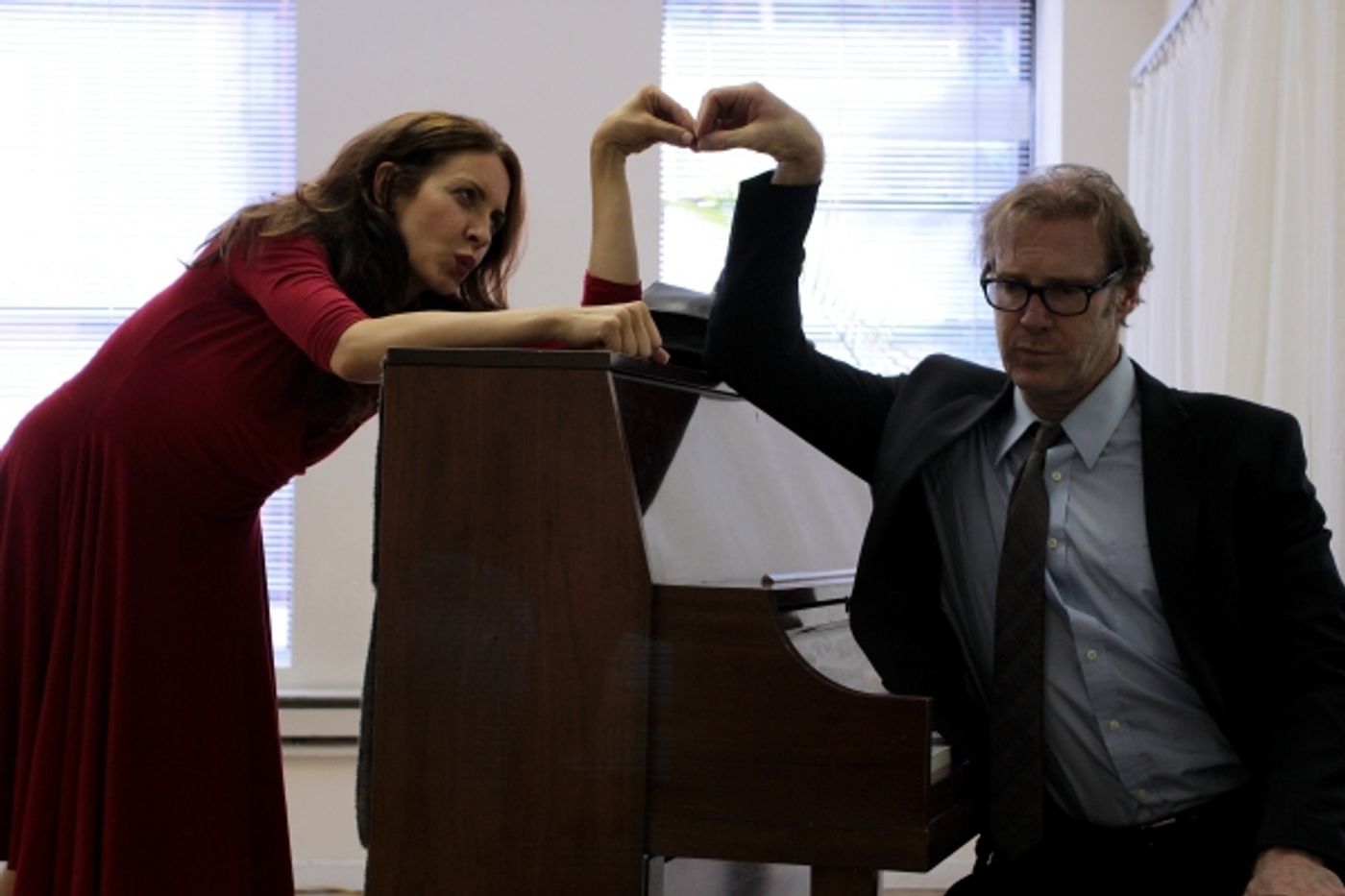Photo Coverage: In Rehearsal with Michelle Clunie for US!  Image