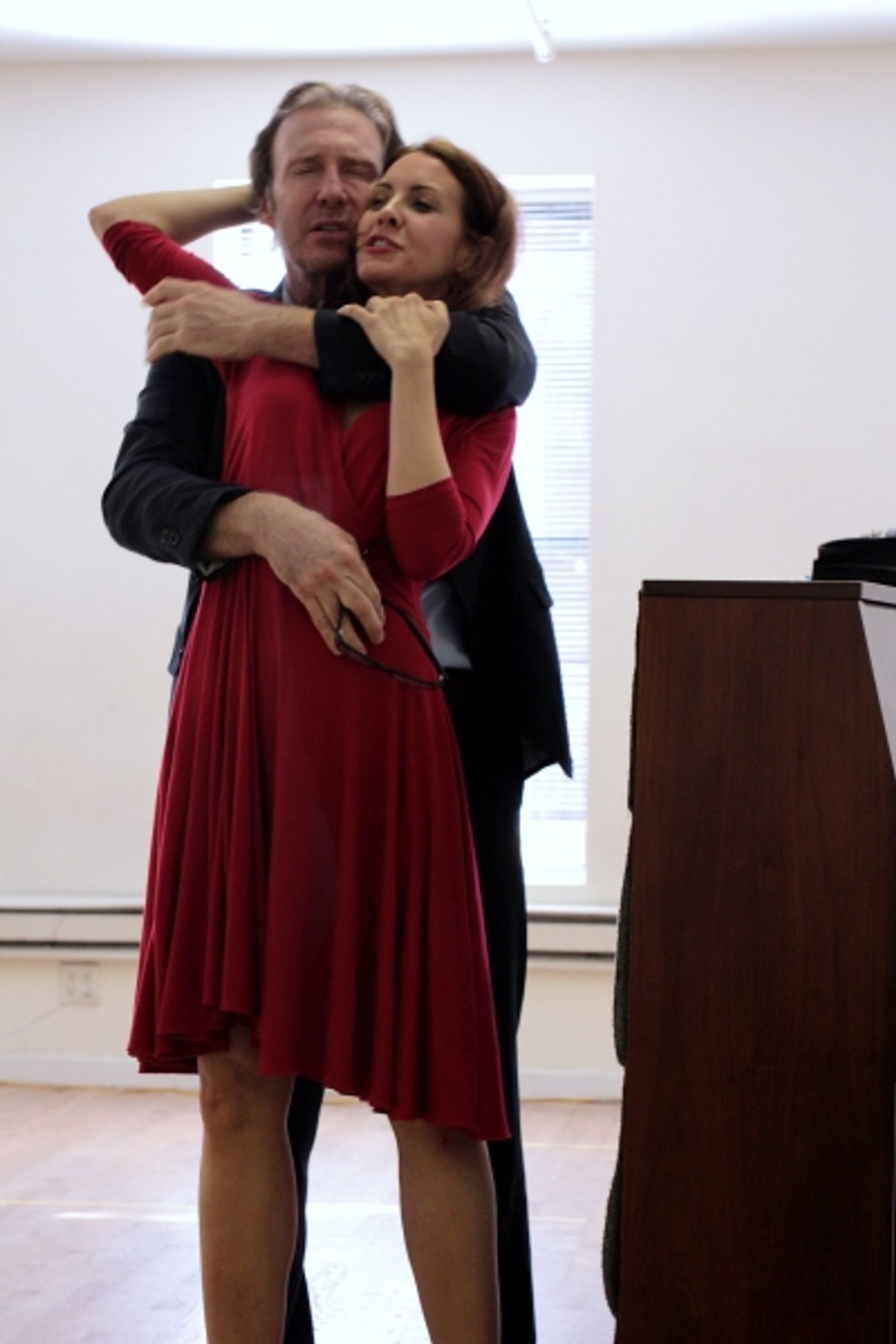Photo Coverage: In Rehearsal with Michelle Clunie for US!  Image