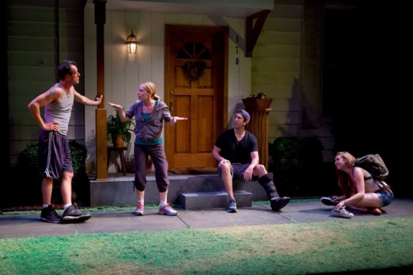 Photo Flash: David Schwimmer, Amy Ryan and More in Playwrights Horizons' DETROIT!  Image