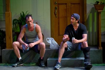 Darren Pettie and David Schwimmer Photo