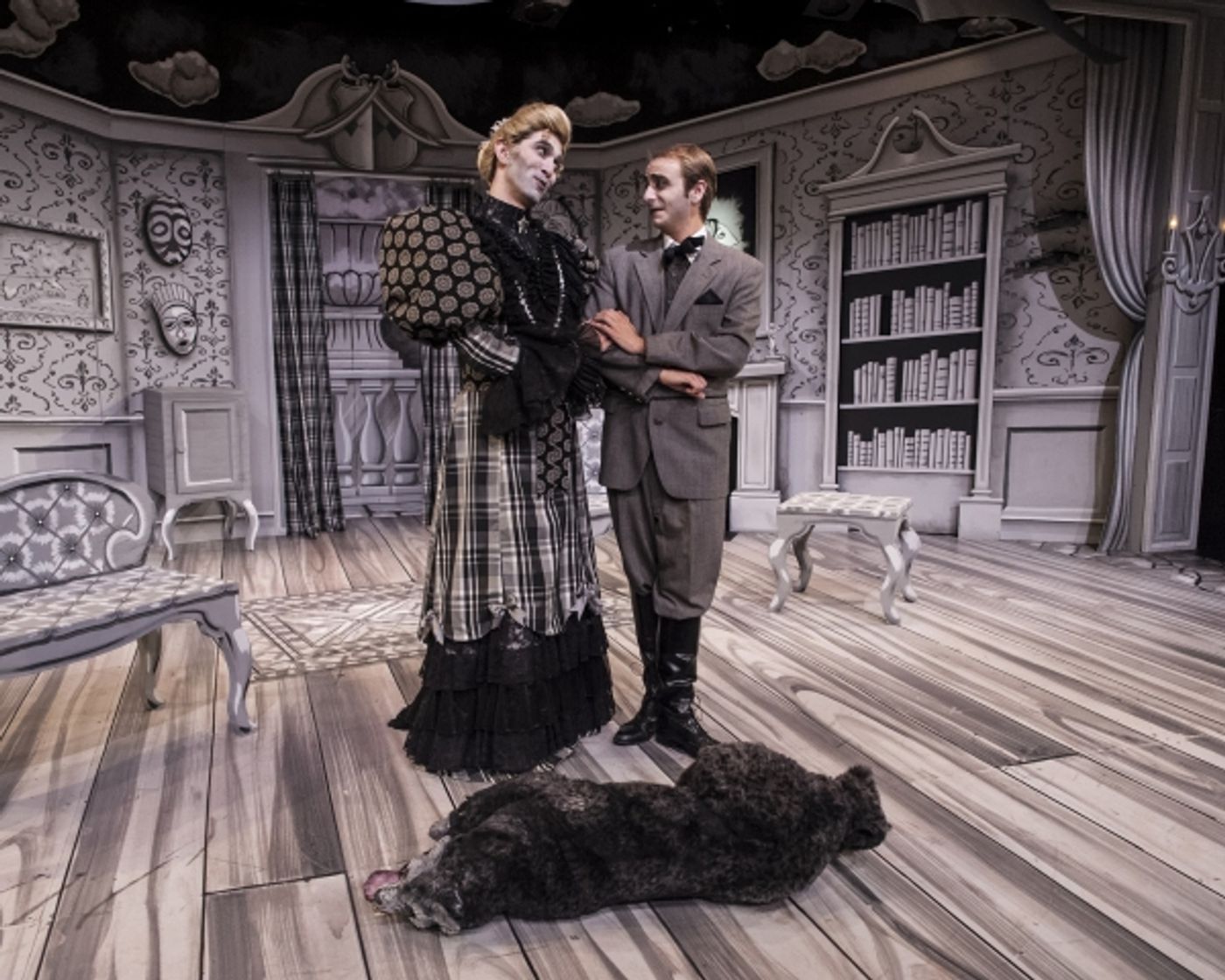 Photo Flash: First Look at John DeSilvestri and Christopher Scheer in CRT's THE MYSTERY OF IRMA VEP  Image
