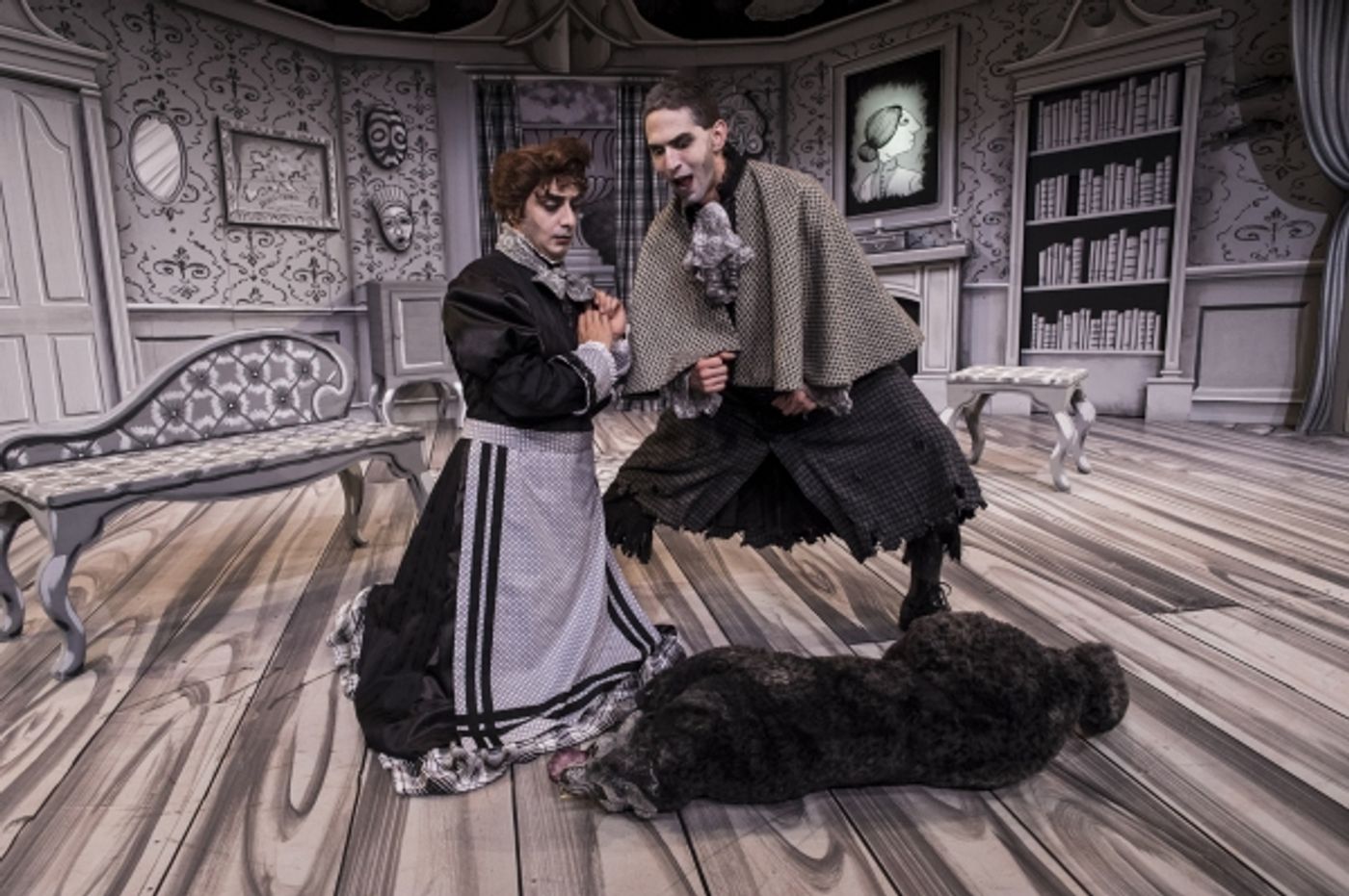 Photo Flash: First Look at John DeSilvestri and Christopher Scheer in CRT's THE MYSTERY OF IRMA VEP  Image