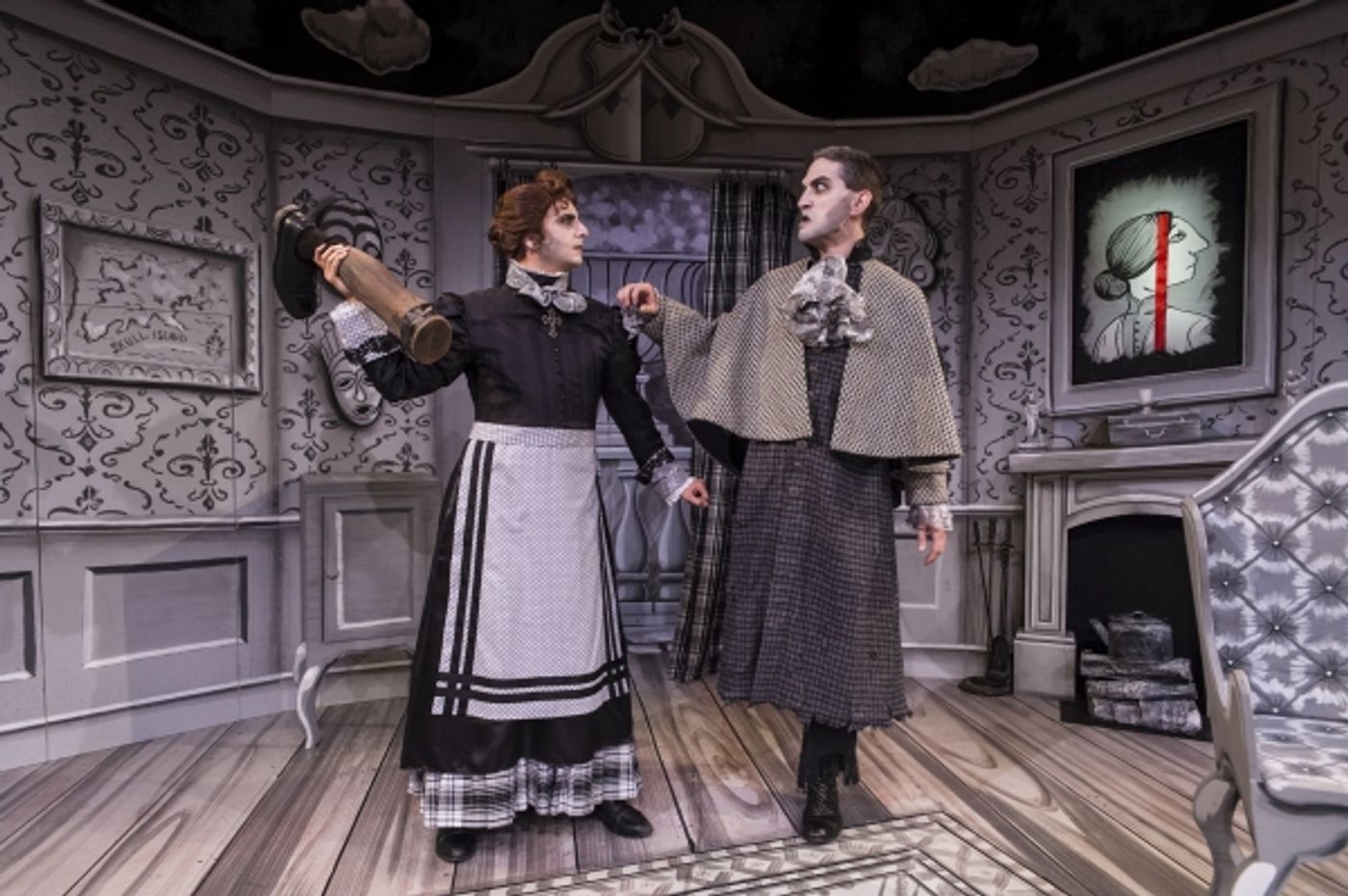 Photo Flash: First Look at John DeSilvestri and Christopher Scheer in CRT's THE MYSTERY OF IRMA VEP  Image