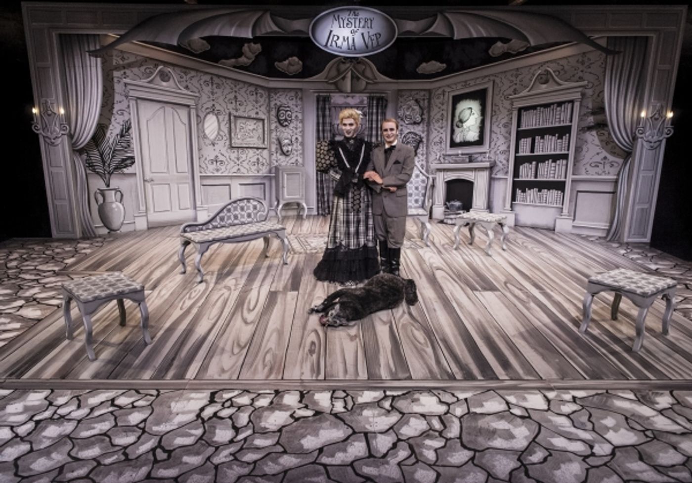 Photo Flash: First Look at John DeSilvestri and Christopher Scheer in CRT's THE MYSTERY OF IRMA VEP  Image