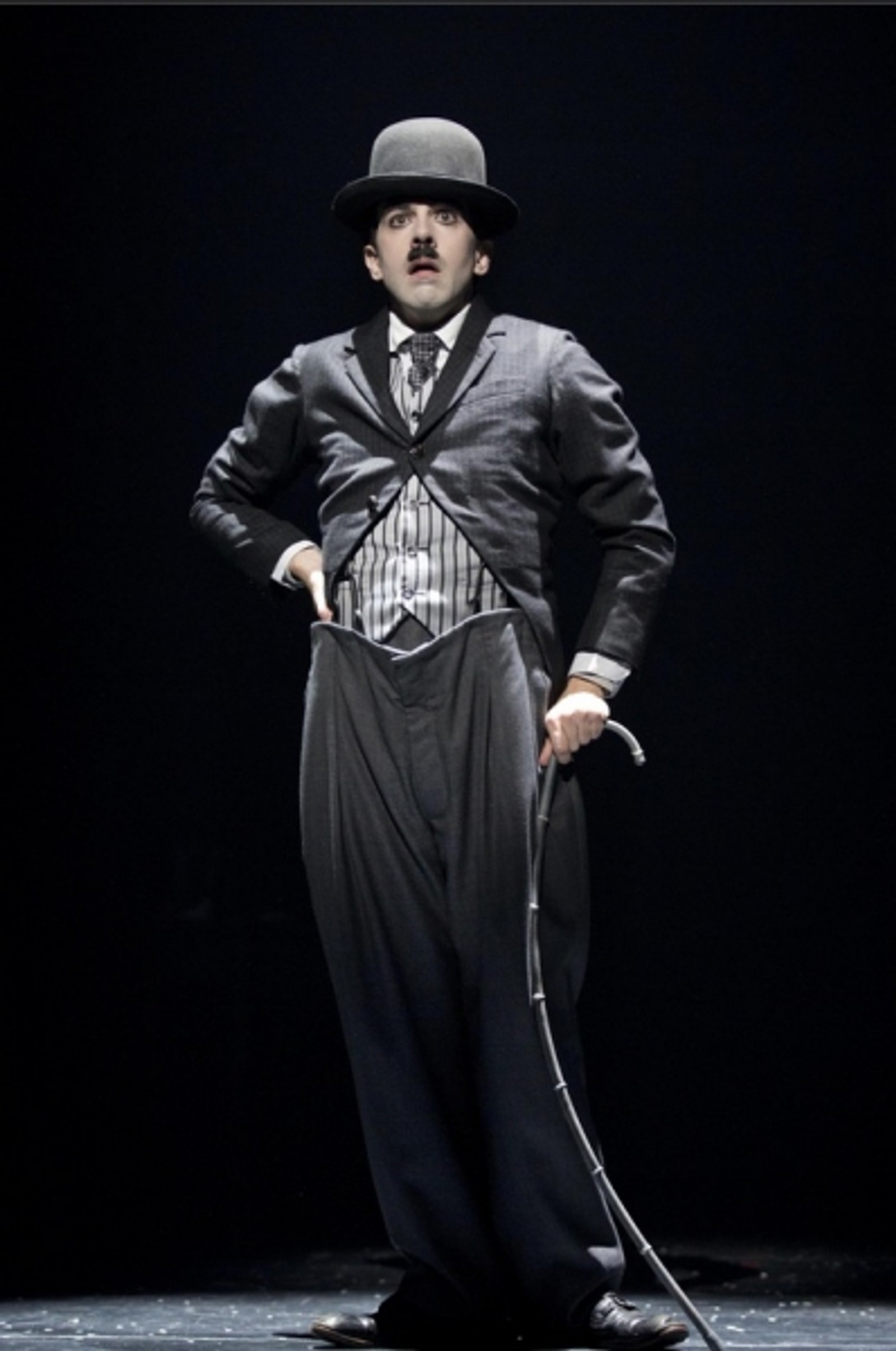 Photo Flash: First Look at Rob McClure, Jenn Colella, Erin Mackey, and More in CHAPLIN- Production Shots! — photo 12 of 12