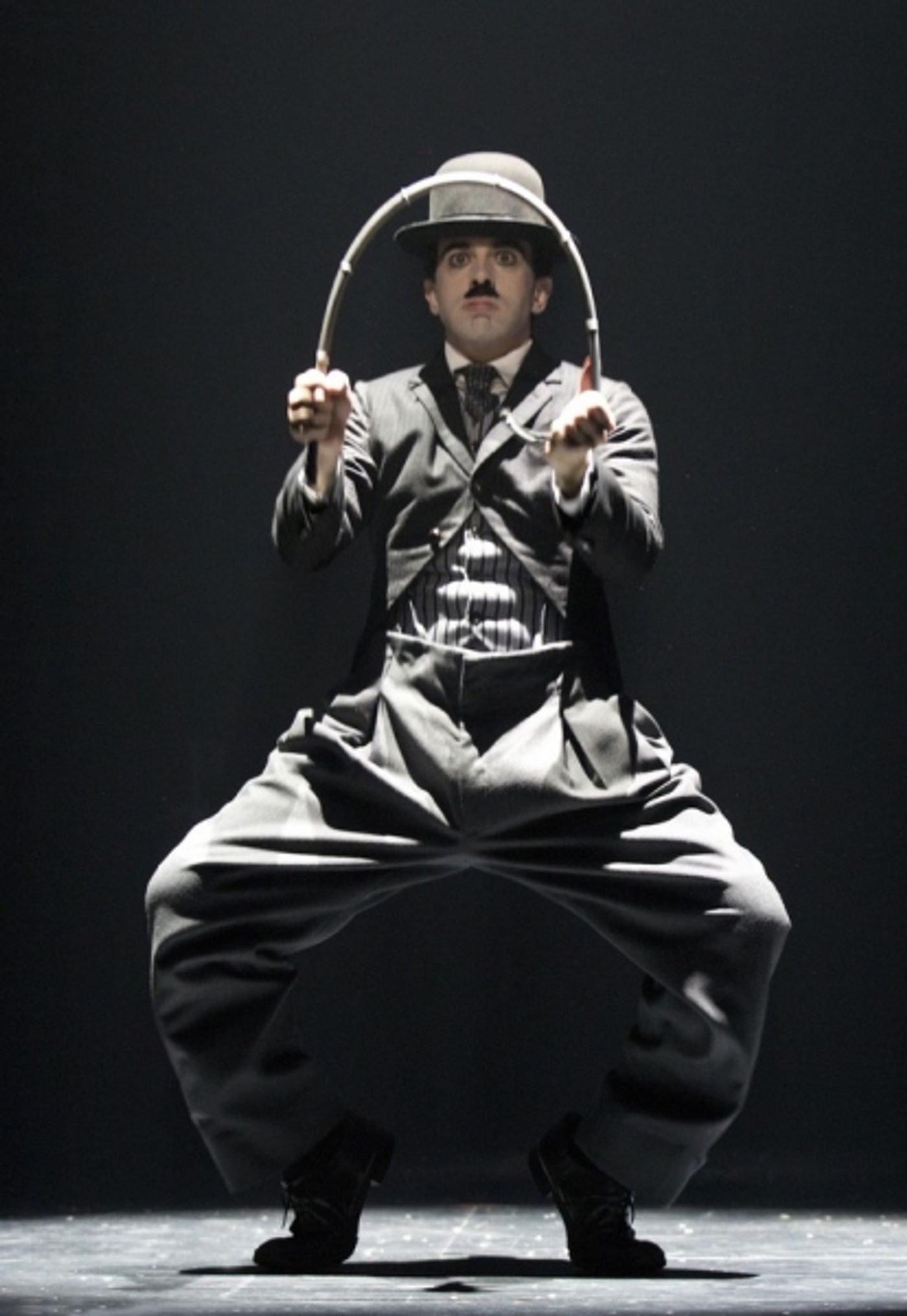 Photo Flash: First Look at Rob McClure, Jenn Colella, Erin Mackey, and More in CHAPLIN- Production Shots! Image
