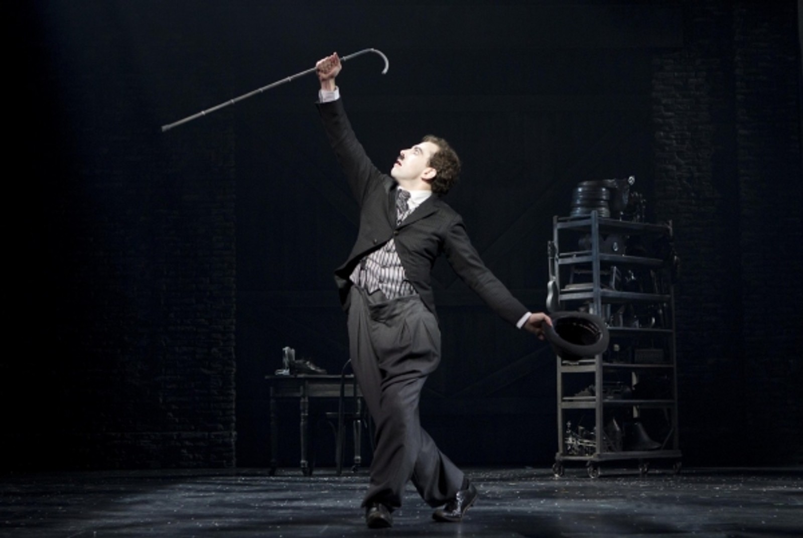 Photo Flash: First Look at Rob McClure, Jenn Colella, Erin Mackey, and More in CHAPLIN- Production Shots! — photo 8 of 12