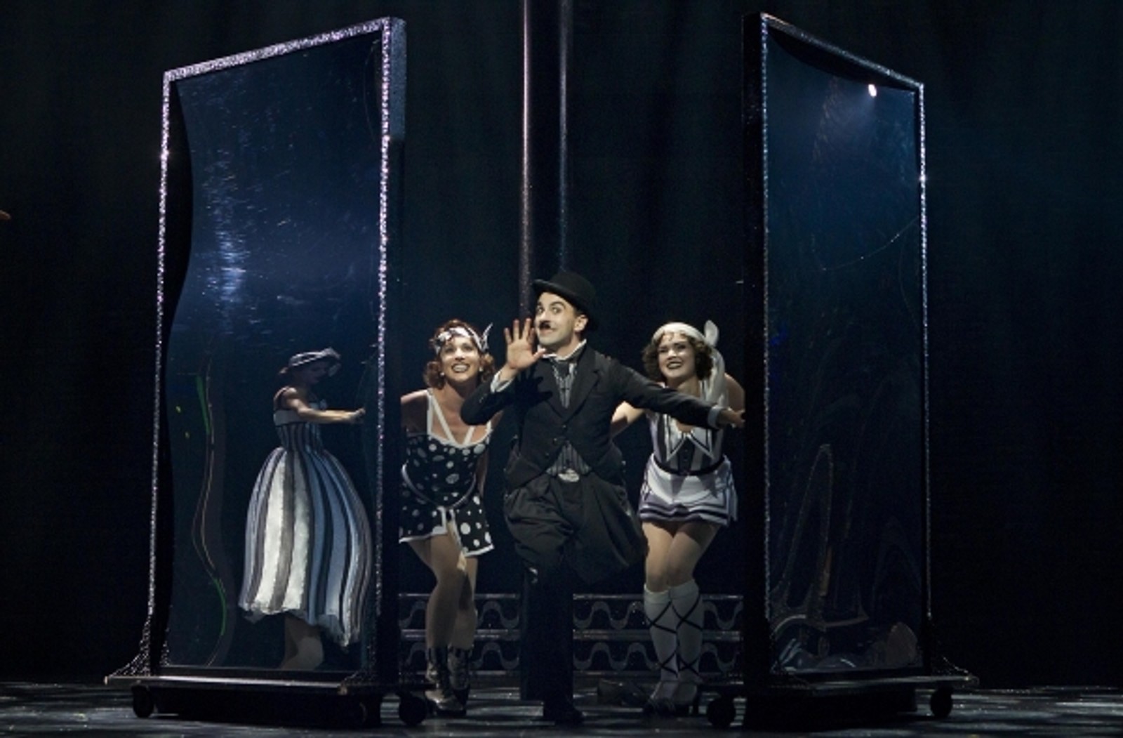 Photo Flash: First Look at Rob McClure, Jenn Colella, Erin Mackey, and More in CHAPLIN- Production Shots! — photo 7 of 12