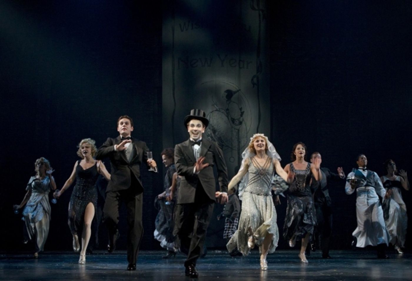 Photo Flash: First Look at Rob McClure, Jenn Colella, Erin Mackey, and More in CHAPLIN- Production Shots! Image