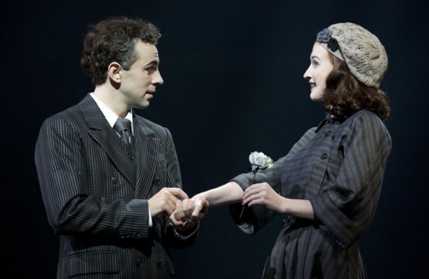 Photo Flash: First Look at Rob McClure, Jenn Colella, Erin Mackey, and More in CHAPLIN- Production Shots! Image