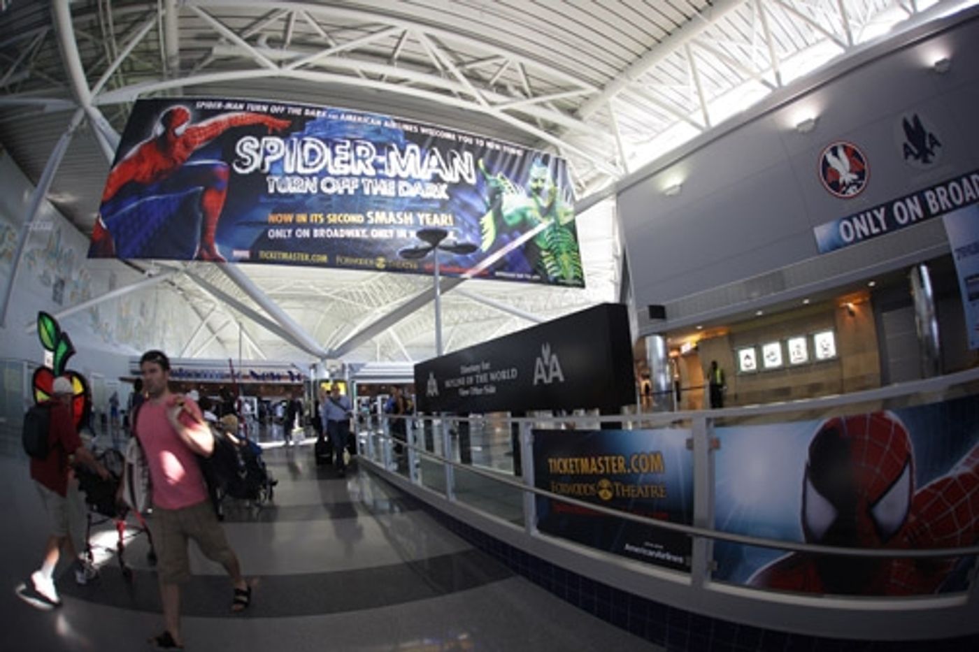 Photo Flash: SPIDER-MAN Cast Performs at JFK Airport! Photo Flash: SPIDER-MAN Cast Performs at JFK Airport! Image