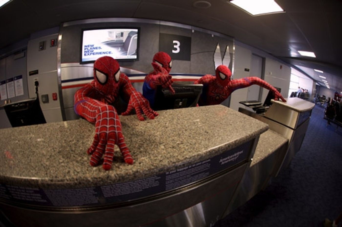 Photo Flash: SPIDER-MAN Cast Performs at JFK Airport! Photo Flash: SPIDER-MAN Cast Performs at JFK Airport! Image