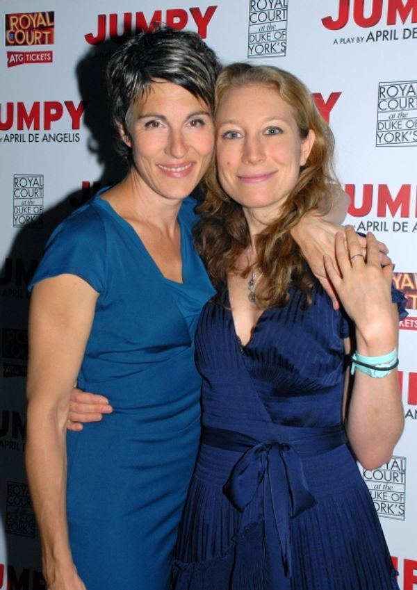 Tamsin Greig-Hilary and Nina Raine, Director  Photo