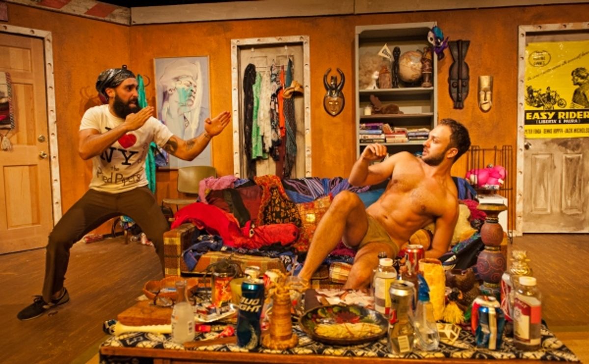  Matthew Pilieci and James Kautz as Wyatt and Billy at 