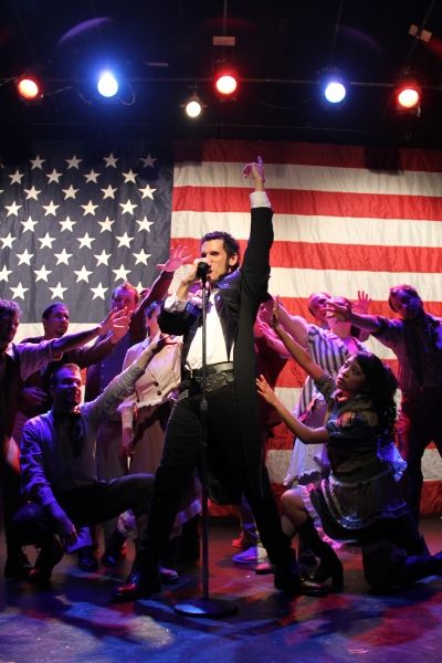 Eric Olson and the Cast of BLOODY, BLOODY ANDREW JACKSON Photo