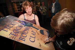 Sara Pedri and Harrison Schaufel (actor - Lost Boy) @ BroadwayWorld Sara Pedri and Harrison Schaufel (actor - Lost Boy) Photo